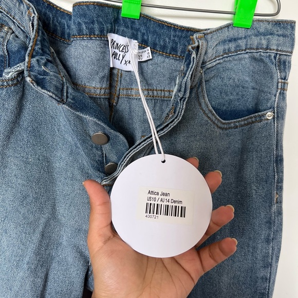 Brand new with tags blue jeans from Princess Polly - Picture 2 of 3